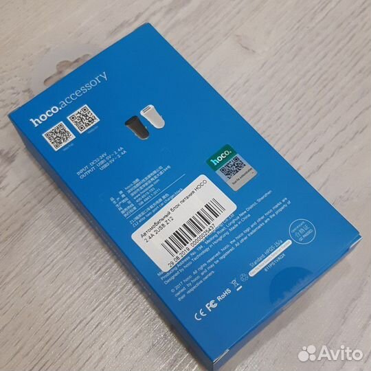 Автомобильное зарядное устройство Hoco Z12