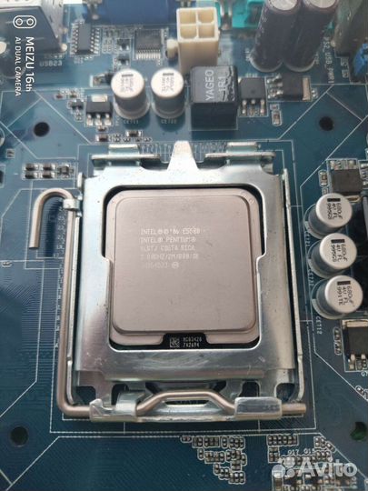 Материнская плата 775 Asrock G31M-S + E5500 + 2GB