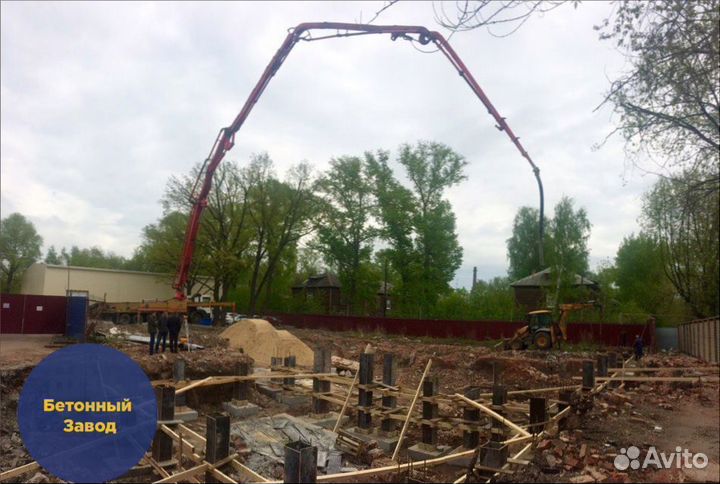 Доставка Бетона миксером