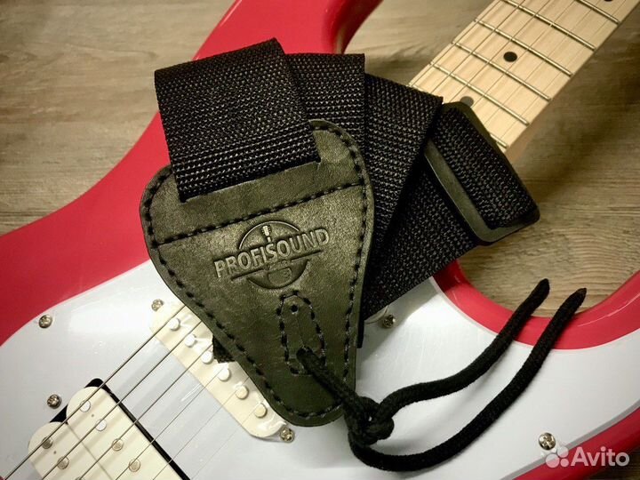 Рг1 Ремень для гитары, полипропиленовый, черный, P