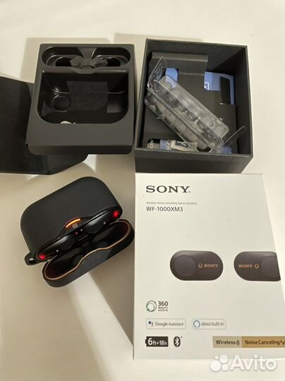 Беспроводные наушники Sony wf 1000xm3