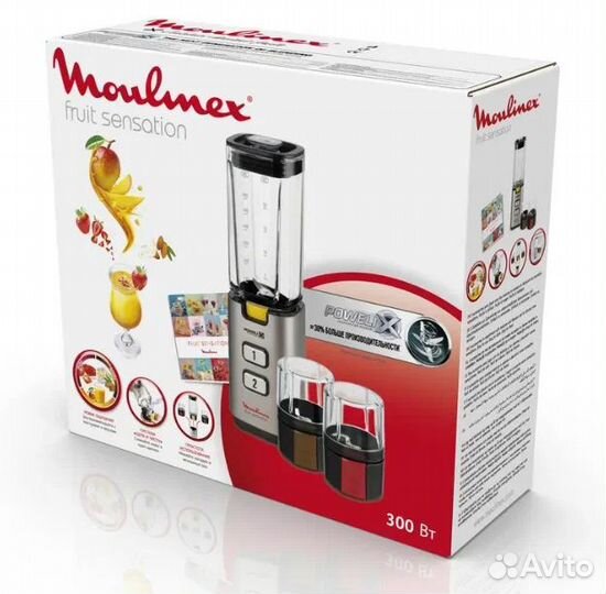 Блендер новый Moulinex Fruit Sensation