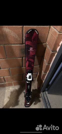 Горные лыжи salomon + ботинки