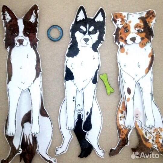 Бумажные собаки