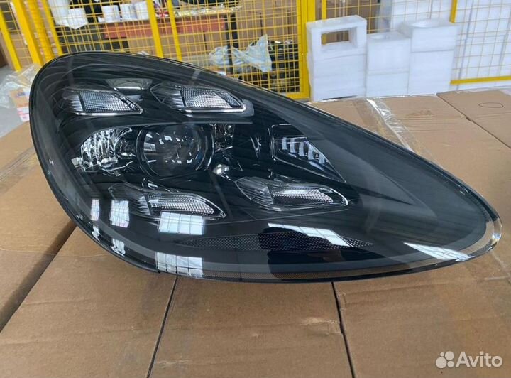 Porsche Cayenne 958 фары laserled