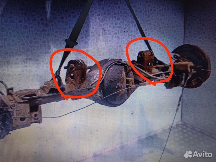 Кронштейны заднего моста KIA sorento 2001-2009