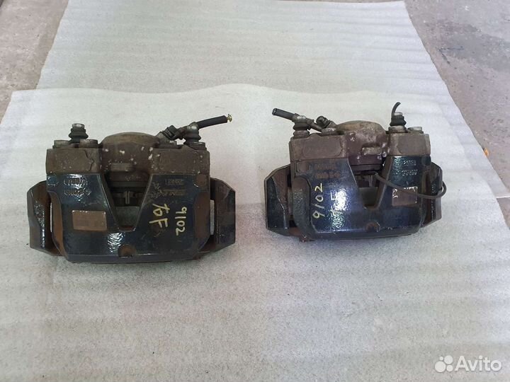 Передние суппорты audi S4 S5 345 TRW