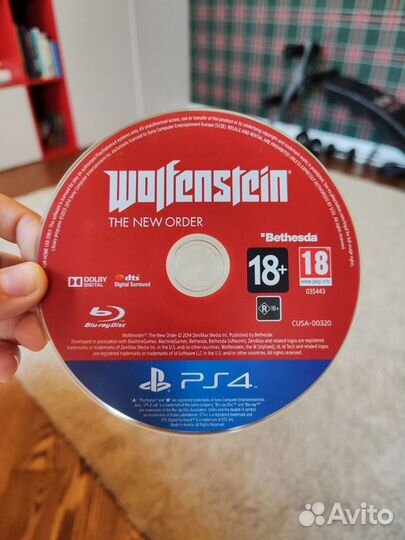 Игра для ps4 Wolfenstein 18+