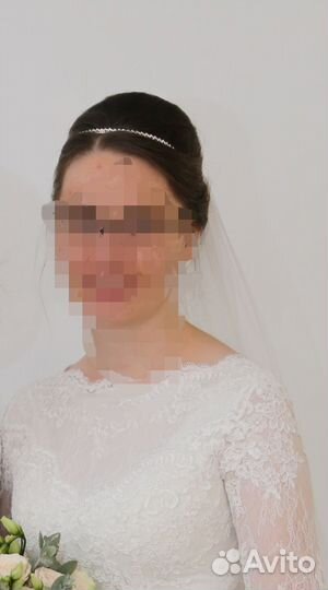 Свадебная диадема и гребень в отличном состоянии