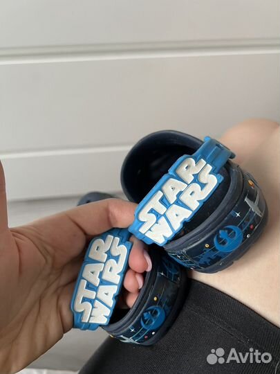 Тапки crocs 26 star wars детские