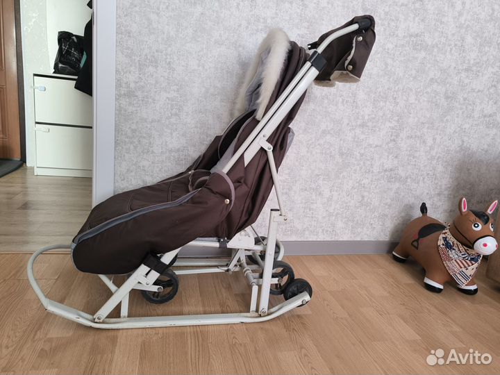 Санки коляска pikate arctc