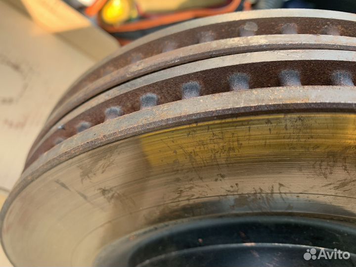 Передние тормозные диски toyota camry 50 55