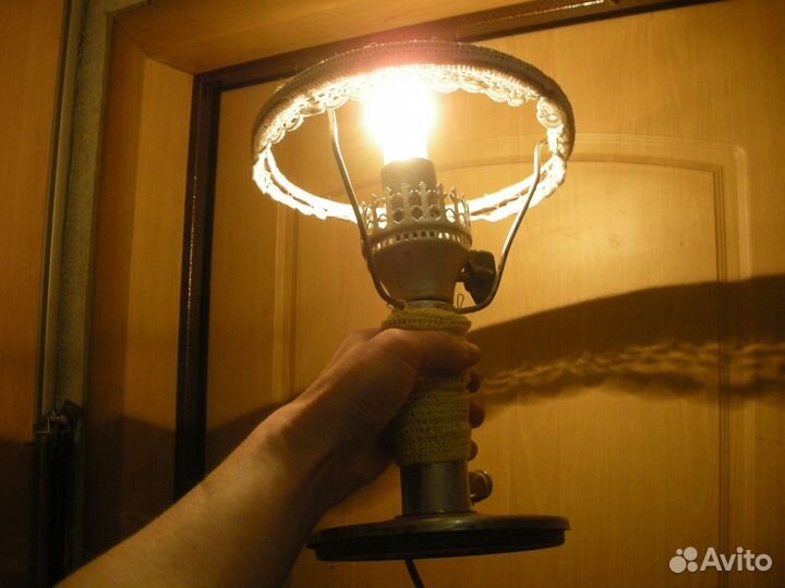 Лампа настольная СССР под керосинку самовывоз