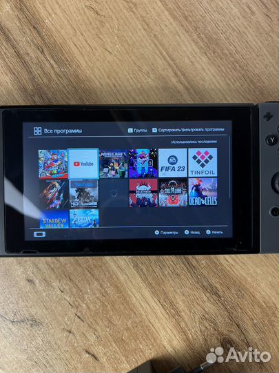Nintendo switch прошитая +128gb
