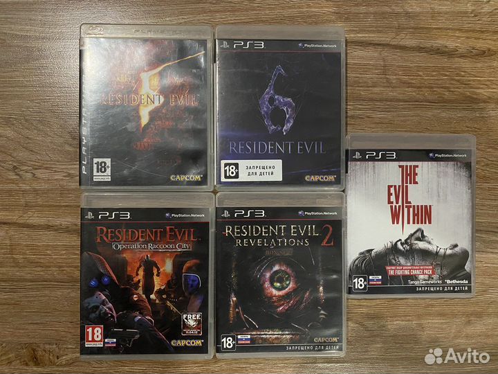 Игры серии Resident Evil - Обитель зла на PS3
