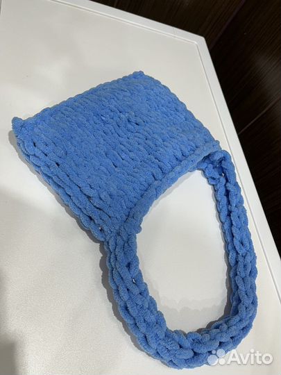 Cумка из петельчатой пряжи