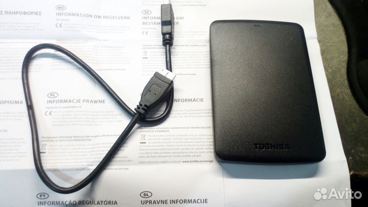 Toshiba 500Гб