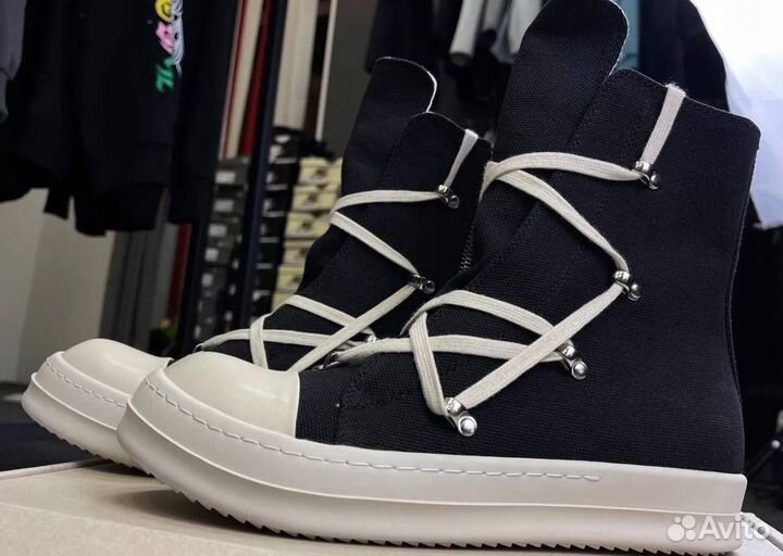 Кеды Rick Owens drkshdw hexagram