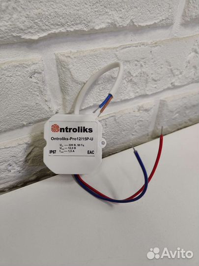 Блок питания 12v 1.5а молюск