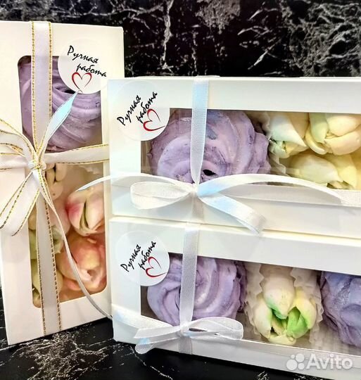 Сладкие букеты из зефира