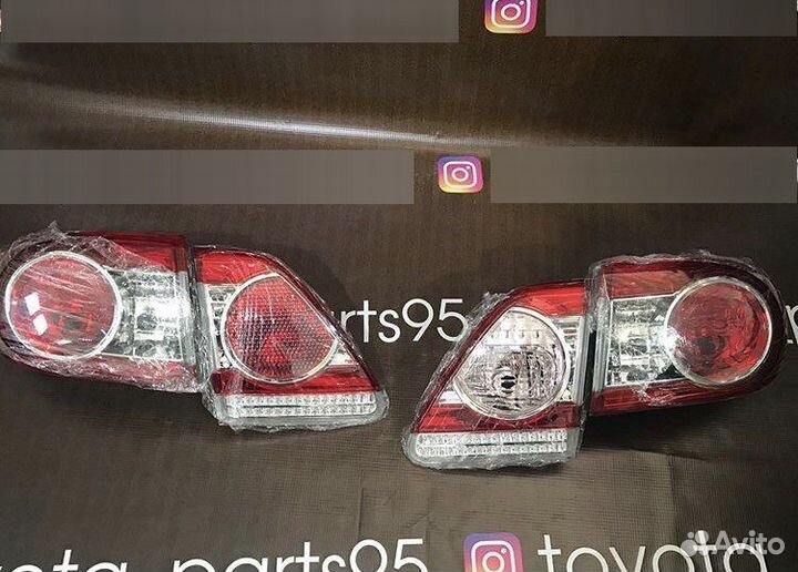 Задние фонари Toyota Corolla Е150