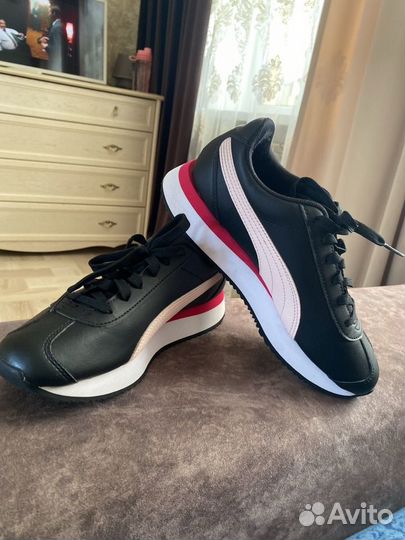 Кроссовки женские кожаные 38 размер, 24,5 см