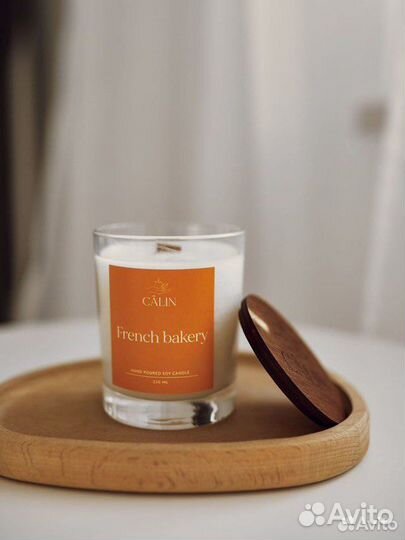 Ароматическая свеча из натурального воска