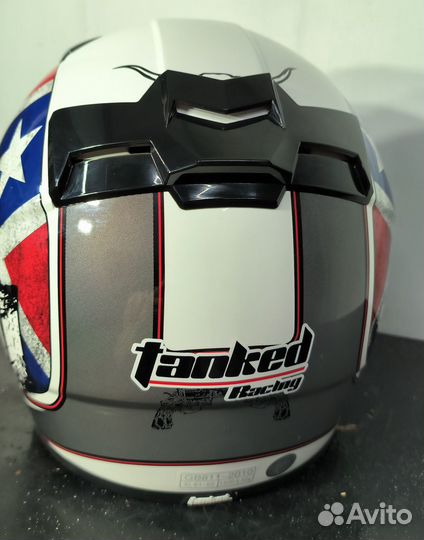 Мото шлем Tanked