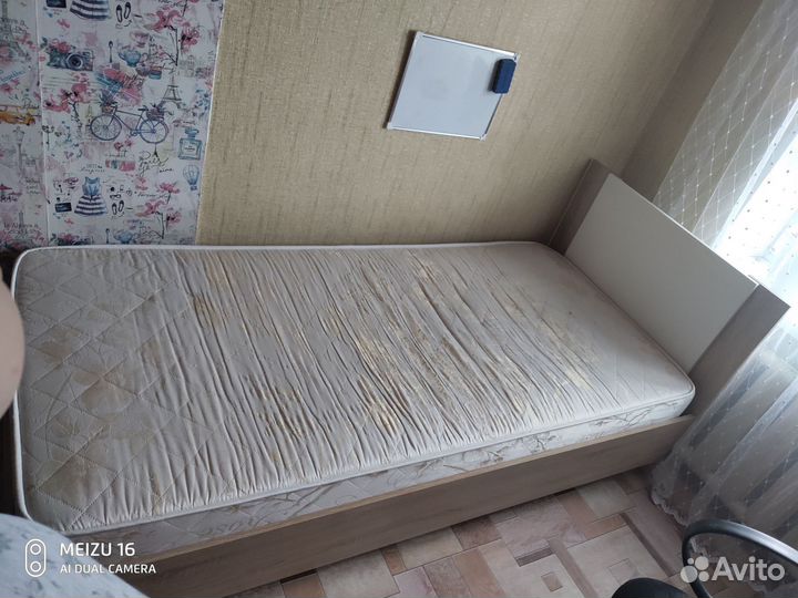Кровать 90х200 бу