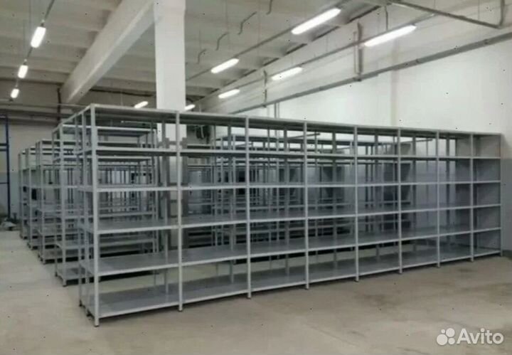 Стеллажи тсу на зацепах (150 кг на полку) 186