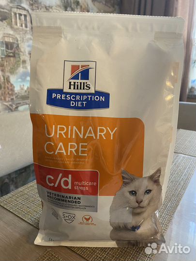 Корм для кошек hills c d