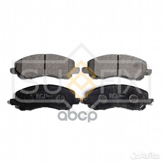 Колодки тормозные дисковые перед прав/лев S