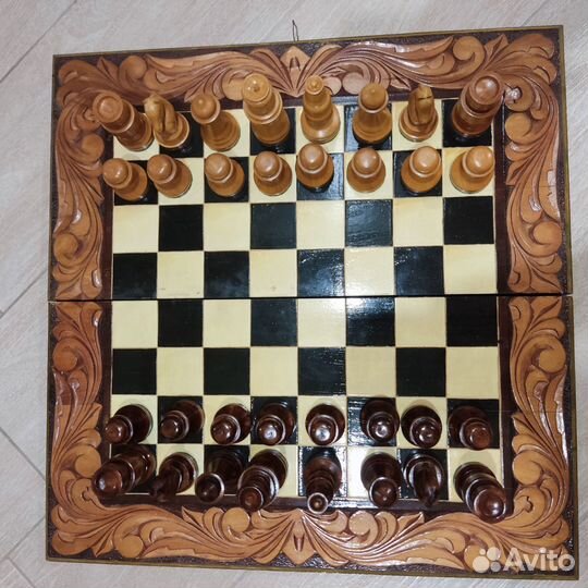 Нарды ручной работы, шахматы