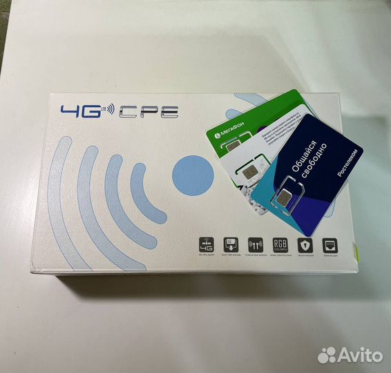 Прошитый 4G LTE роутер CPF903 + Imei/TTL+ Sim
