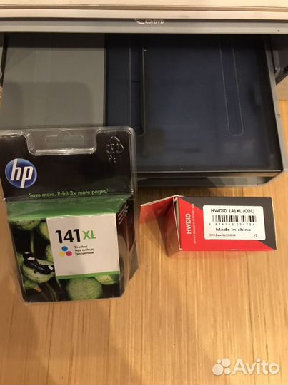 Мфу HP Photosmart C5283, с новыми картриджами