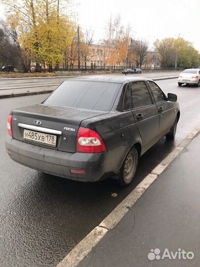 Задний бампер priora 1 седан