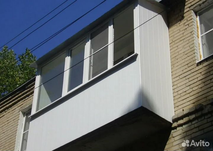 Застекление балкона в срок