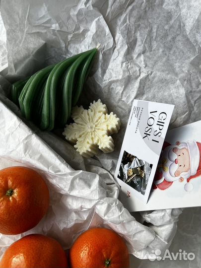 Подарок на новый год,набор,декор,свечи