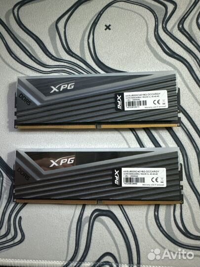 Оперативная память ddr5 (16x2) 6000