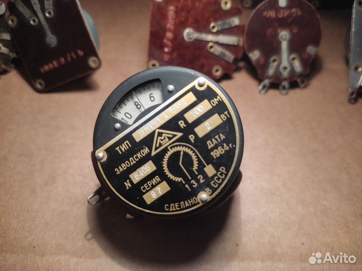 Раритетные переменные резисторы Германии