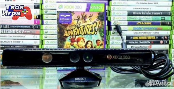 Kinect xbox 360 бу +игра гарантия