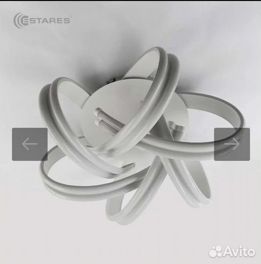 Светодиодная люстра с пультом volna double 170W