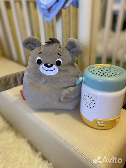 Игрушки fisher price медвежонок и ночник