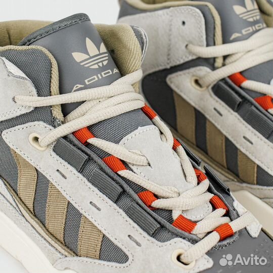 Adidas ADI2000 Mid Light Grey with Fur