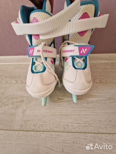 Коньки детские раздвижные