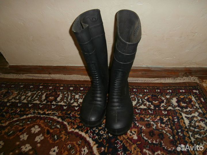 Сапоги рабочие чёрные 43 размер