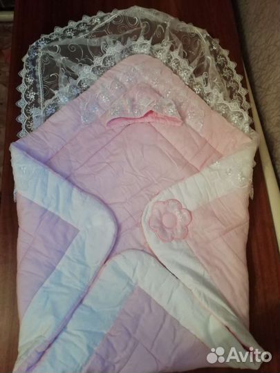 Конверт на выписку для девочки