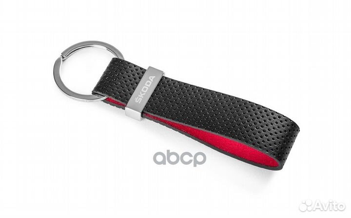 Брелок skoda RS (черный) 5E0087013 VAG