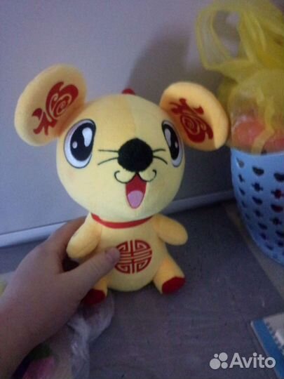 Игрушка мягкая Мышь каваи