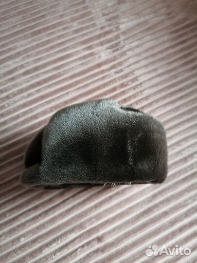 Норковая шапка мужская новая